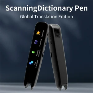 Smart scanning translator pen, supports 112 languages worldwide, ideal for travel, business, and daily use.