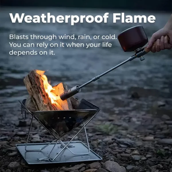 High-Power Butane Grill Torch Charcoal Starter - Image 3