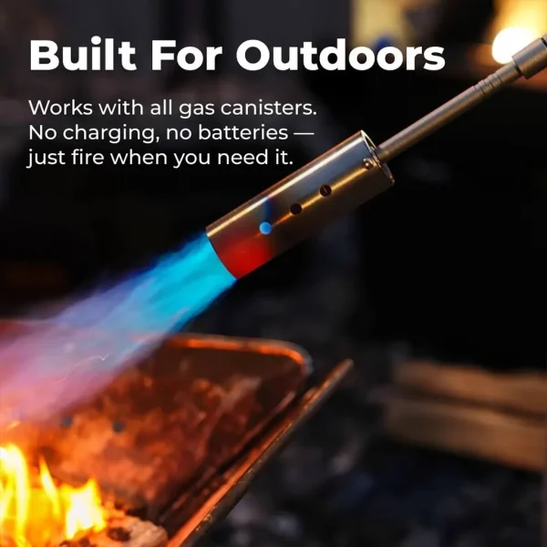 High-Power Butane Grill Torch Charcoal Starter - Image 2